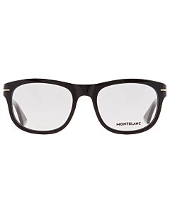 Montblanc 53 mm Black Eyeglass Frames
