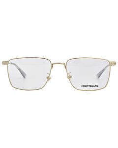 Montblanc 54 mm Gold Eyeglass Frames