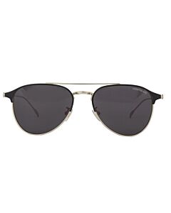 Montblanc 55 mm Black/Gold Sunglasses