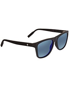 Montblanc 56 mm Black Sunglasses