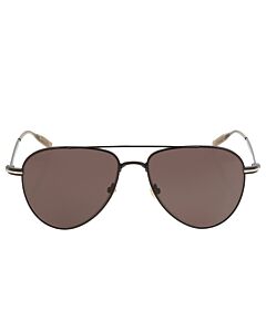 Montblanc 57 mm Black Sunglasses
