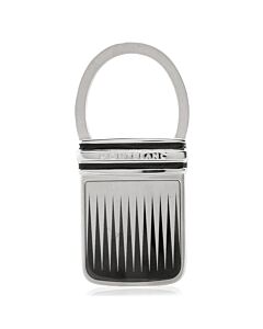Montblanc Silver/Black Keychain