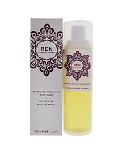 Moroccan Rose Otto Body Wash by REN for Unisex - 6.8 oz Body Wash