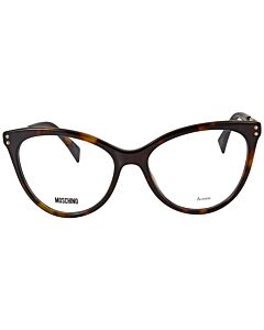 Moschino 53 mm Fuchsia Eyeglass Frames