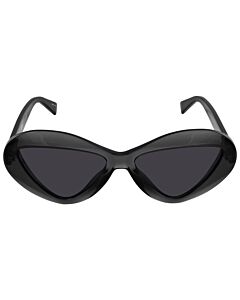 Moschino 55 mm Black Sunglasses