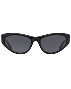 Moschino 56 mm Black Sunglasses