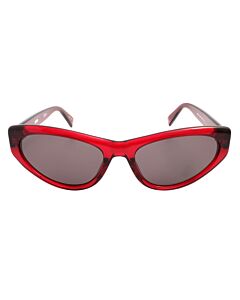 Moschino 56 mm Red Sunglasses