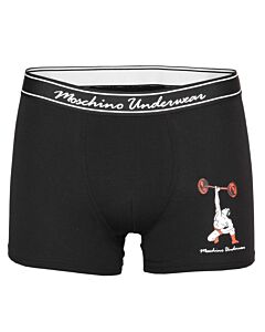 Moschino Underwear Black Boxer Trunks