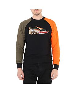 Mostly Heard Rarely Seen 8-Bit Falcon Crewneck Tri-colour Sweatshirt
