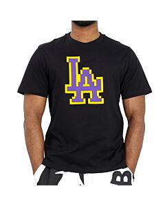 Mostly Heard Rarely Seen Men's LA Dodgers Print T-Shirt