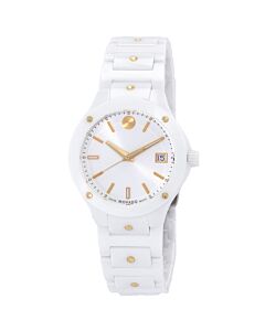Women's SE Ceramic White Dial Watch