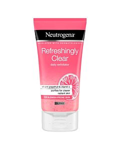 Neutrogena Refreshingly Clear Pink Daily Exfoliator 150 Ml