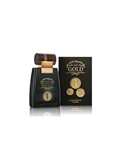 New Brand Men's Gold EDT Spray 3.3 oz Fragrances 5425017734277