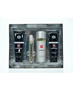 New Brand Men's Prestige Commando Gift Set Fragrances 5425017734833