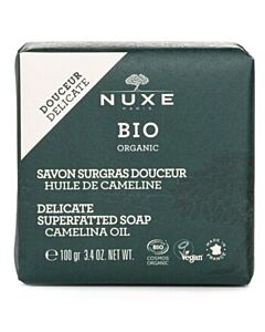 Nuxe Bio Organic Delicate Superfatted Soap Camelina Oil 3.4 oz Skin Care 3264680025860