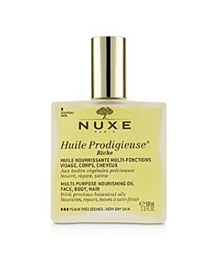 Nuxe Ladies Huile Prodigieuse Riche Multi-Purpose Nourishing Oil 3.3 oz For Very Dry Skin Skin Care 3264680009808