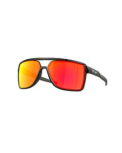 Oakley Castel 63 mm Matte Grey Smoke Sunglasses