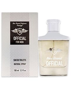 Official by New Brand for Men - 3.3 oz EDT Spray