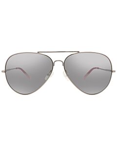 Orlebar Brown 63 mm Silver/Red Sunglasses