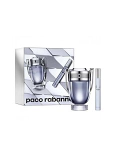 Paco Rabanne Men's Invictus Gift Set Fragrances 3349668604258
