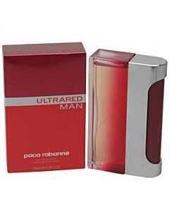 Paco Rabanne Men's Ultrared EDT Spray 3.4 oz Fragrances 3349666005972