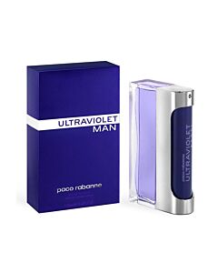 Paco Rabanne Men's Ultraviolet Man EDT Spray 3.3 oz (Tester) Fragrances 3349666011355