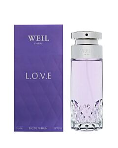 Parfums Weil Ladies L.O.V.E EDP Spray 3.4 oz Fragrances 3760004321163