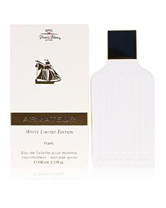 Paris Bleu Men's Aramateur White Limited Edition EDT 3.4 oz Fragrances 3442151001333