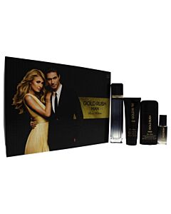 Paris Hilton Men's Gold Rush Gift Set Fragrances 608940574553