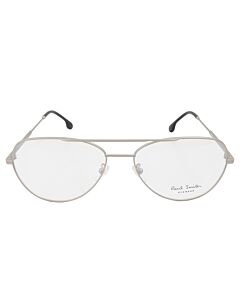 Paul Smith Angus 58 mm Matte Silver Eyeglass Frames