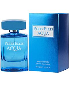 Perry Ellis Men's Aqua EDT Spray 3.4 oz Fragrances 719346186230