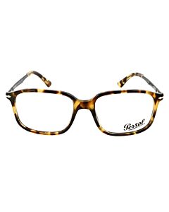 Persol 53 mm Yellow Tortoise Eyeglass Frames