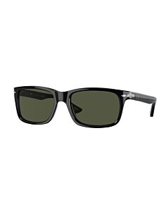 Persol 58 mm Black Sunglasses
