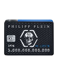 Philip Plein Men's No Limit$ Super Fre$h EDT Spray 3.04 oz (Tester) Fragrances 7640365140411