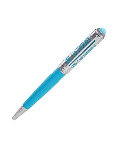 Picasso and Co 18Kt Rhodium-Plated Brass Limited Edition Ballpoint Pen - Blue