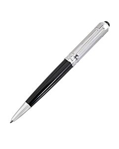Picasso and Co 18KT Rhodium Plated/Onix Stone Ballpoint Pen P966BKSSB
