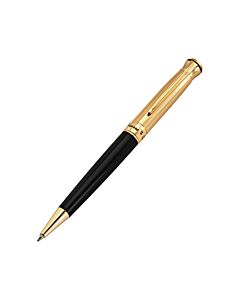 Picasso and Co Black/Yellow Gold-Plated Plated Ballpoint Pen