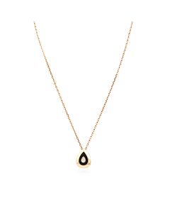 Picasso And Co Ladies 18k Yellow Gold 0.05 Ct Pear Cut Diamond Pendant