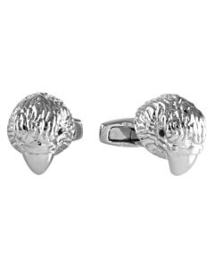 Picasso and Co Rhodium Plated Falcon Cufflinks