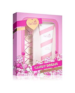 Pink Sugar "candy Dream" Sweet Addiction In Window Box / Aquolina Set (W)
