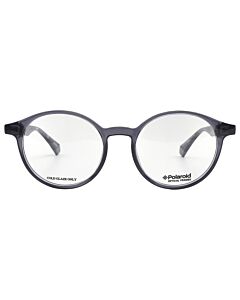 Polaroid 49 mm Transparent Grey Eyeglass Frames