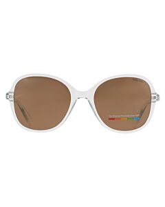 Polaroid 54 mm Transparent Grey Sunglasses