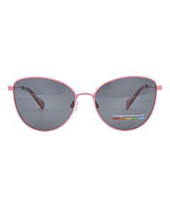 Polaroid 55 mm Pink Sunglasses