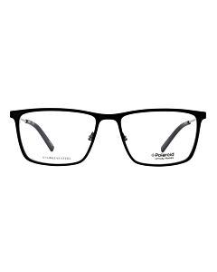 Polaroid 57 mm Matte Black Eyeglass Frames