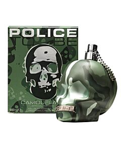 Police Men's To Be Camouflage EDT Spray 3.4 oz Fragrances 679602771214
