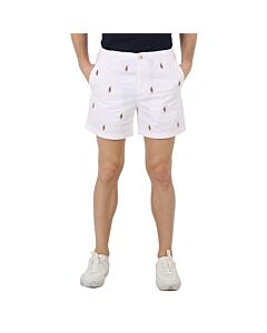 Polo Ralph Lauren Men's Above-Knee All Over Pony Shorts, Size Small