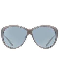 Porsche Design 64 mm Light Grey/Gold Sunglasses