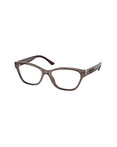 Prada 53 mm Moro Crystal Eyeglass Frames