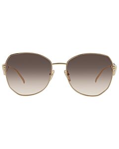 Prada 57 mm Pale Gold Sunglasses