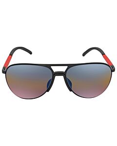 Prada Linea Rossa 59 mm Matte Black Sunglasses